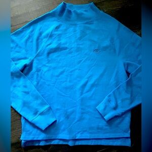 CHAMPIONS womens size small blue cotton sweatshirt